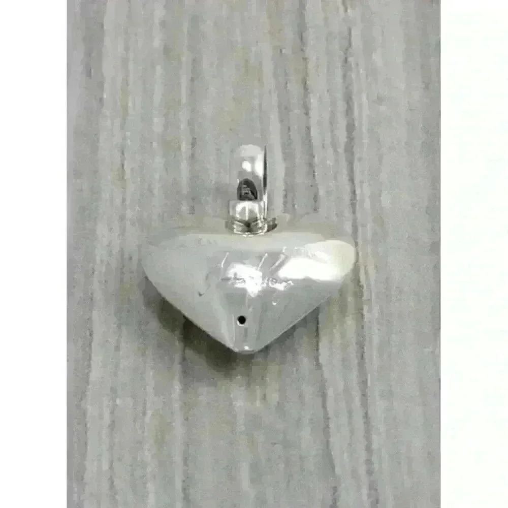 Kalibre Sterling Silver Puffed Heart Pendant - Picture 3 of 9
